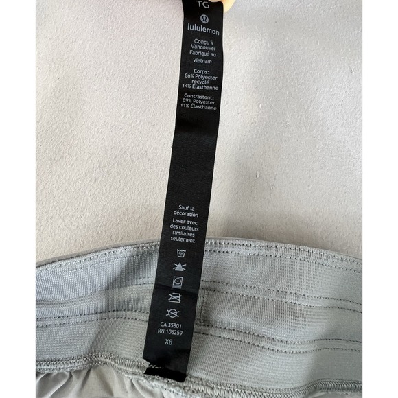 Mens Lululemon Men's Gray Athletic/active Shorts Size XL - Picture 7 of 13